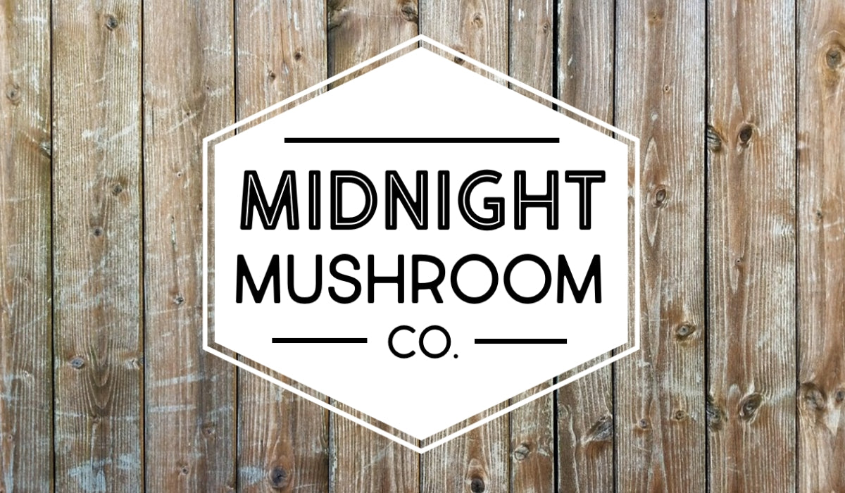 Mushroom Jar Handfill Screenprint — Midnight Mill